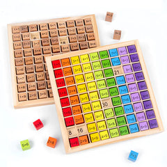Wooden Math Blocks