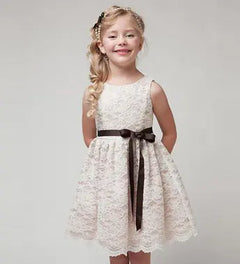 Princess Lace Dress - Korean Kids' Fashion for Girls