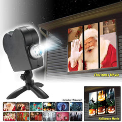 Halloween Projector for Pumpkin and Christmas Lights