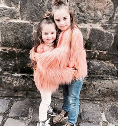 Kids' Fashion 2018 Winter Girls' Thick Faux Fur Coat