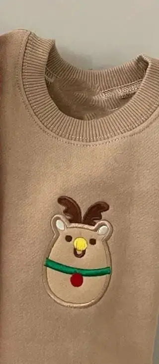 Christmas Theme Long Sleeve T-shirt for Kids