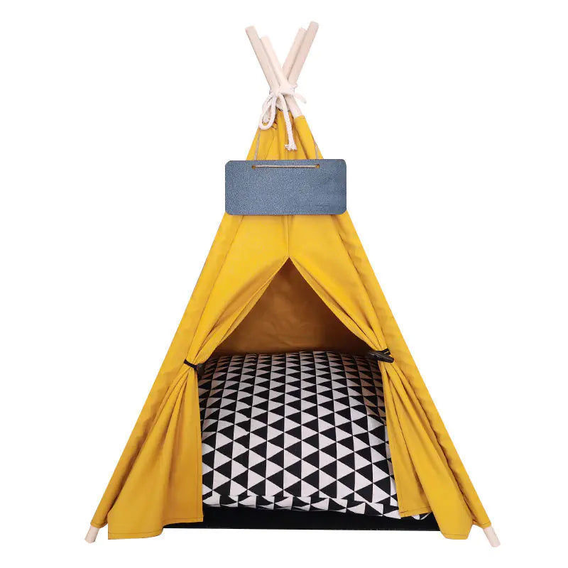 Portable Pet Tent for Cats and Dogs with Cushion