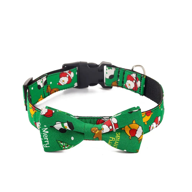 Creative Printed Christmas Dog Collar for Pets